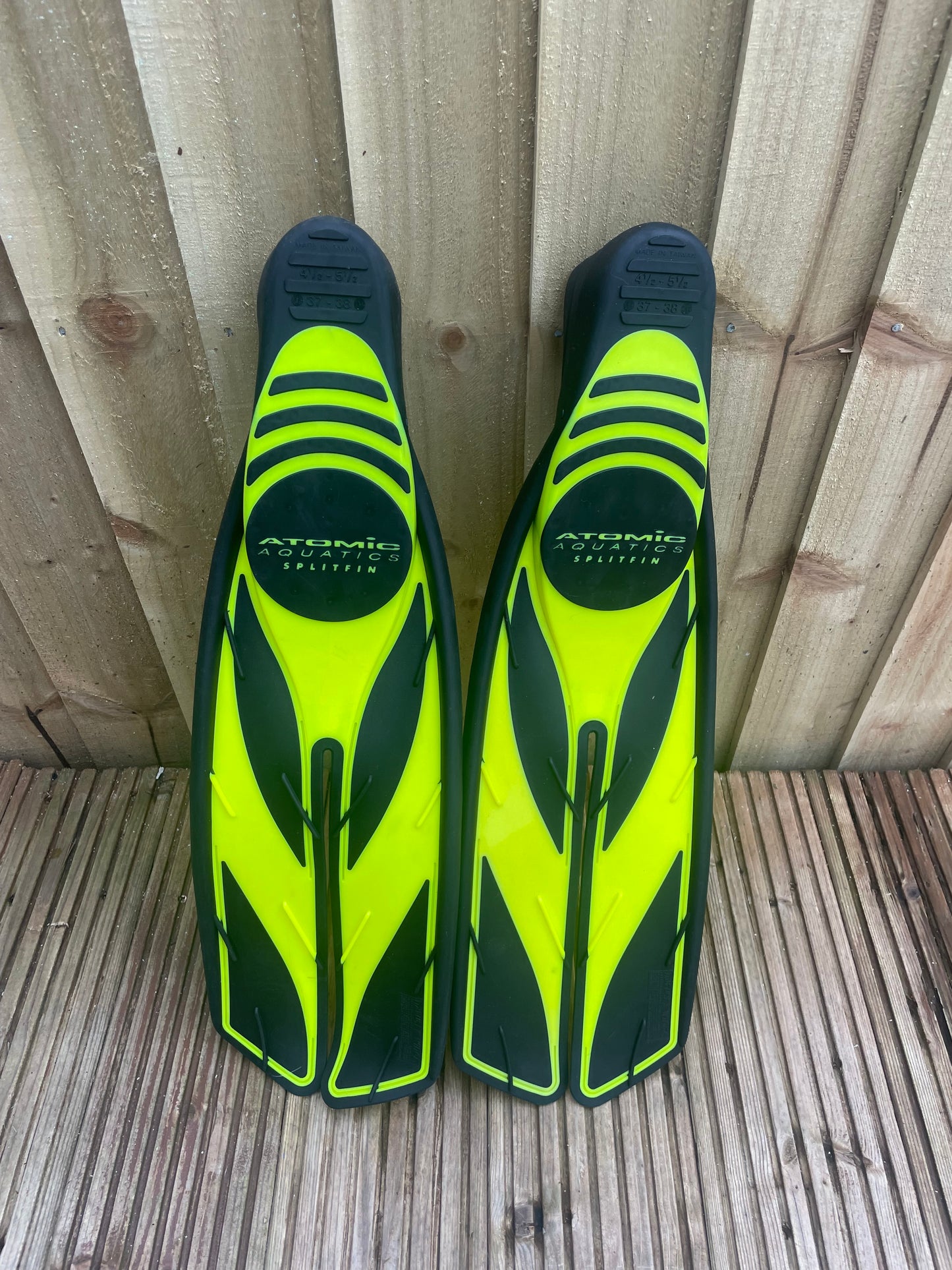 NOS Atomic Aquatics Split Fins Size 4-1/2 - 5-1/2. – Diver Training Centre